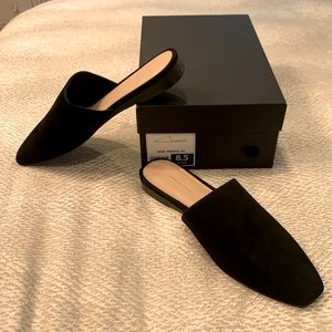 Banana republic Demi wedge slide black size 8.5- New